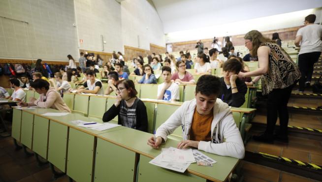 Cerca de 6.000 aragoneses se enfrentaron a la selectividad a principios de junio