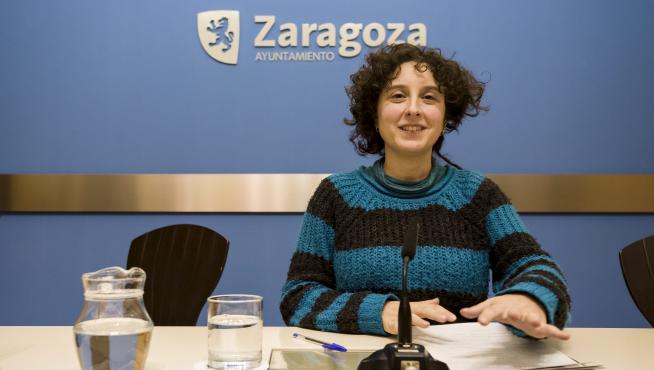 Arantza Gracia, vicepresidenta de IMEFEZ y concejala de Educación e Inclusión, en una imagen de archivo.