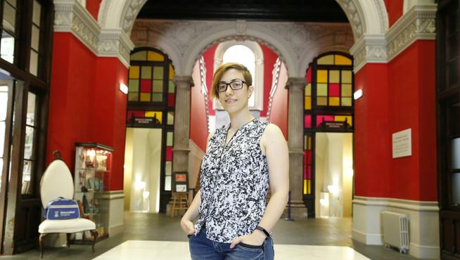 Ana Serrano, una joven ingeniera de la UZ, premiada con 50.000 dólares por su investigación en realidad virtual