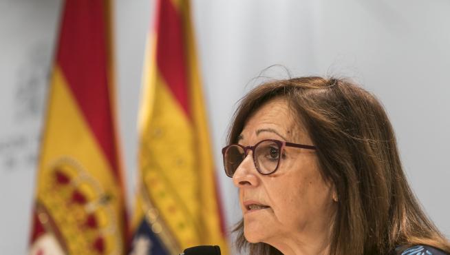 Carmen Sánchez, delegada del Gobierno de Aragón.