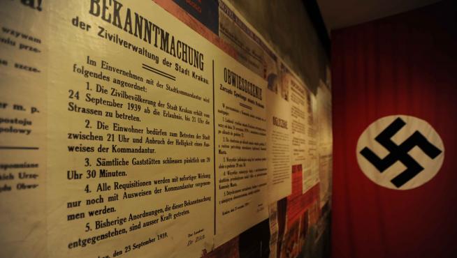 Disposiciones nazis tras la ocupación de Cracovia. Fotografía de Gervasio Sánchez