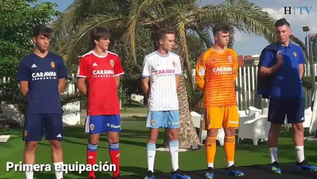 El Real Zaragoza presenta sus nuevas equipaciones