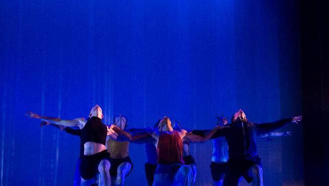 Un momento del espectáculo 'Terrenal', de la compañía de danza zaragozana La Mov