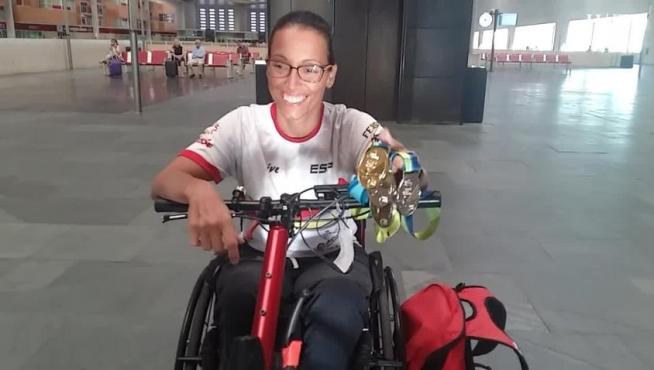 Teresa Perales: "Lo que me llevo del campeonato es que todavía puedo luchar por puestos de medalla"
