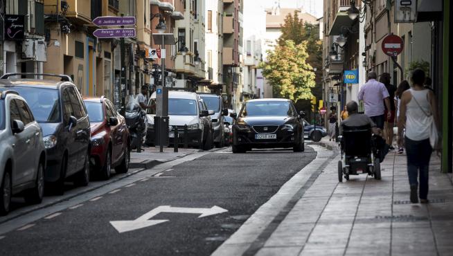 El plan de movilidad sostenible prevé que la calle Mayor (en la imagen) sea solo para residentes.