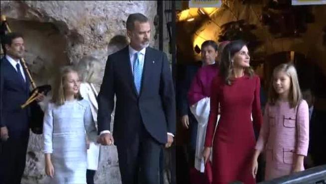 La princesa Leonor inaugura su agenda como heredera del trono de España