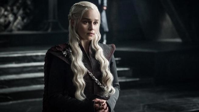 Escena de Daenerys Targaryen en 'Juego de Tronos'.