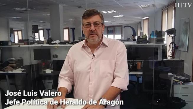 José Luis Valero: "Lambán ha hecho un discurso autocomplaciente basado en las políticas sociales"