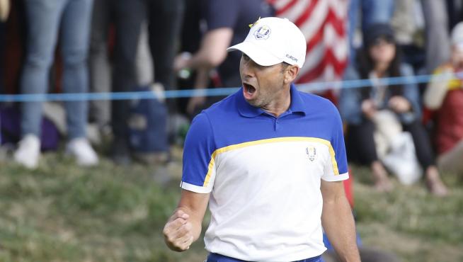 El golfista español Sergio García