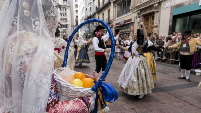 La Ofrenda de Frutos a la Virgen del Pilar: recorrido y horario