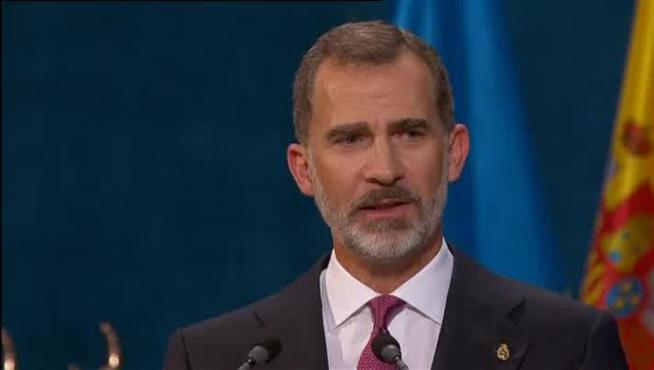 Discurso del Rey en la entrega de los premios Princesa de Asturias 2018