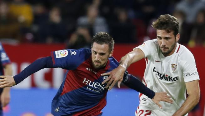 Las mejores imágenes del partido Sevilla - SD Huesca