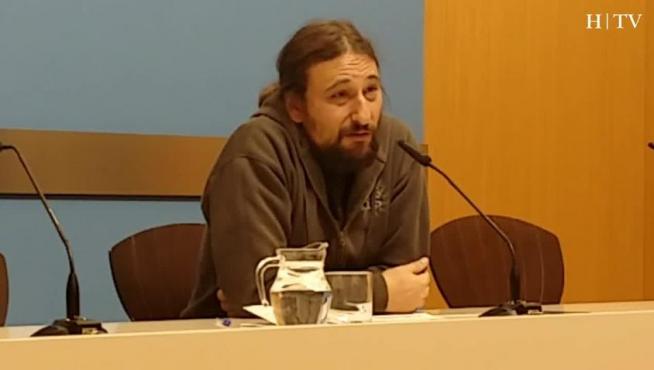 El concejal de Vivienda del Ayuntamiento de Zaragoza, Pablo Híjar.