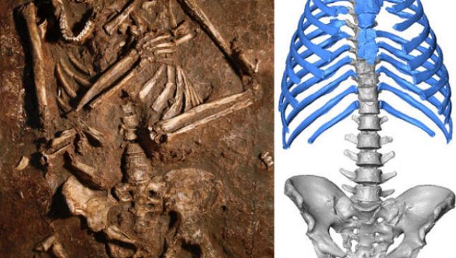 Los neandertales caminaban más erguidos y tenían más capacidad pulmonar que nosotros