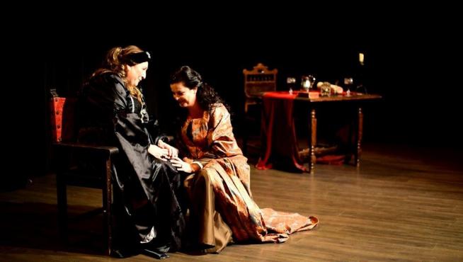 Paloma Porcel y Nuria Galache protagonizan 'Juego de Reinas', en el Teatro de las Esquinas el día 7 de noviembre.