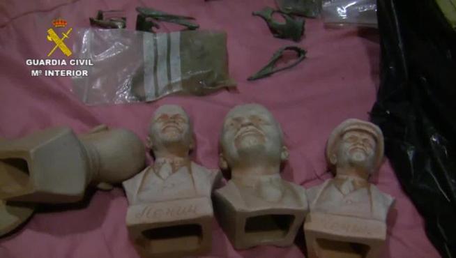 Desarticulada una organización criminal dedicada al expolio de material arqueológico