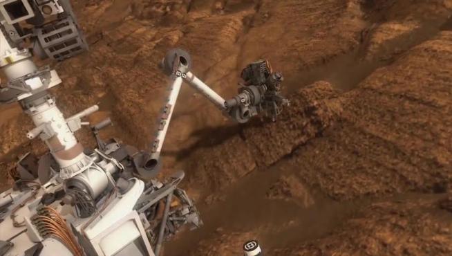El Curiosity supera los 20 kilómetros en Marte