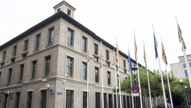En la imagen, el edificio Pignatelli, sede del Gobierno aragonés en Zaragoza.
