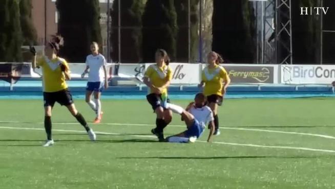 Debut de Salma Paralluelo en el Zaragoza CFF