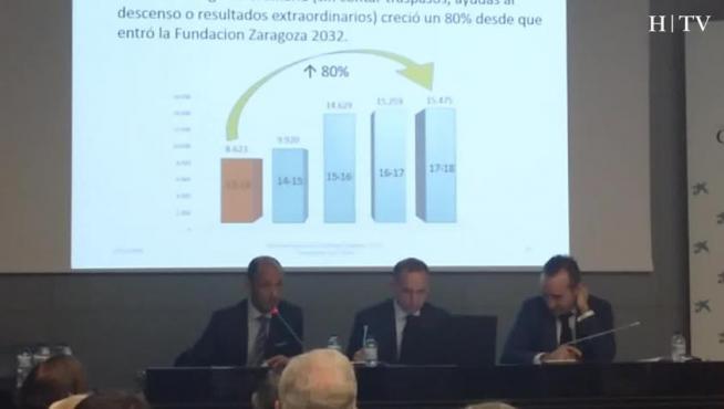 El Real Zaragoza presenta sus cuentas de la temporada 2017/2018