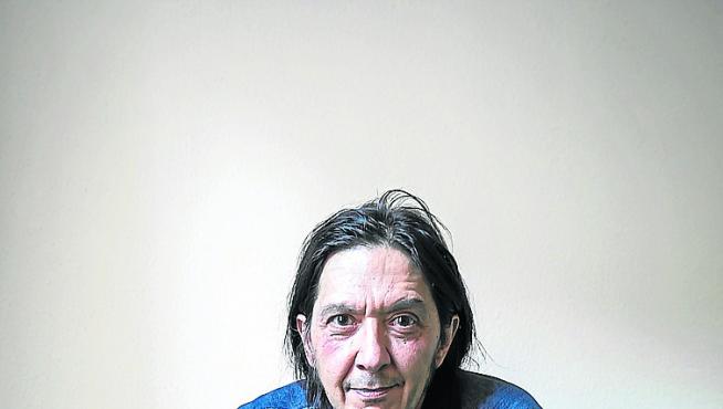 Santiago Lorenzo, en su visita a Zaragoza.