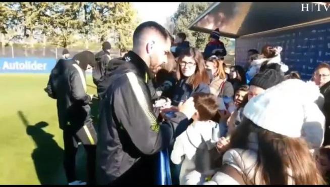 Jornada de puertas abiertas de la SD Huesca