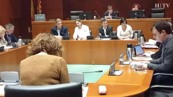 Los alcaldes de Andorra, Escucha, Ariño y Utrillas analizan en Las Cortes la situación de la minería