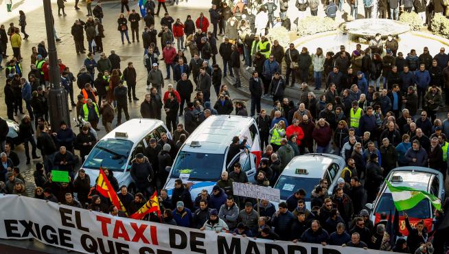 director Sentirse mal Arthur Conan Doyle Los taxistas de Madrid y Barcelona se enrocan y mantienen los paros |  Noticias de Nacional en Heraldo.es