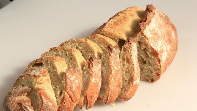 El pan Tritordeum tiene un color dorado y un sabor suave.