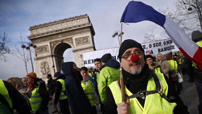 Nuevas protestas de los chalecos amarillos en París