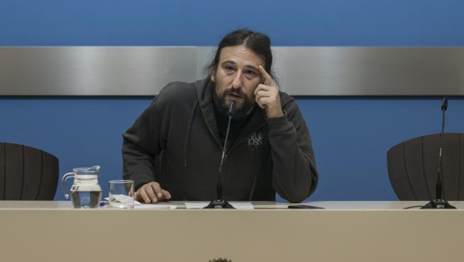 El concejal de ZeC, Pablo Híjar, en imagen de archivo.