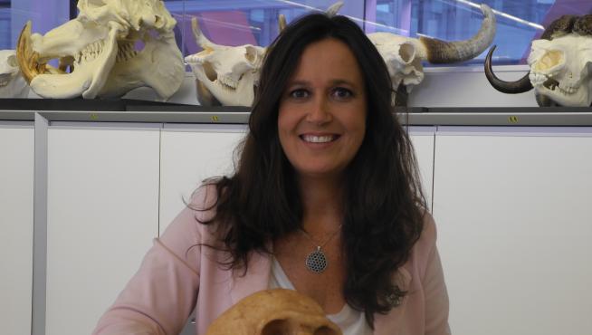 María Martinón-Torres intervino en los Encuentros del Museo de Ciencias Naturales de la Universidad de Zaragoza
