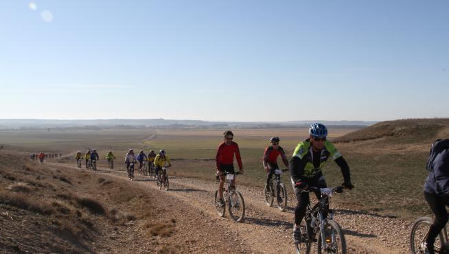 Marcha BTT de las Grullas Alberca de Alboré de 2018.