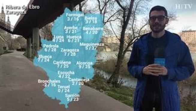 El comienzo de marzo va a estar marcado por unas temperaturas altas para esta época del año, rozando los 30ºC, y cielos despejados en la mayor parte de Aragón.
