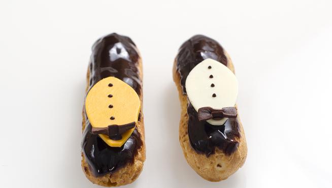 Éclair de Pastelería Tolosana.
