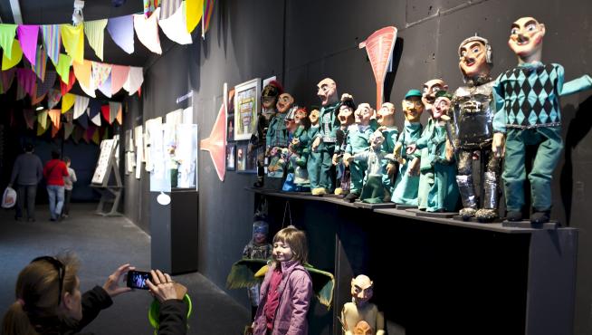 INSTALACIONES DEL TEATRO ARBOLE EN ZARAGOZA/ FOTO: QUICO GIMENO