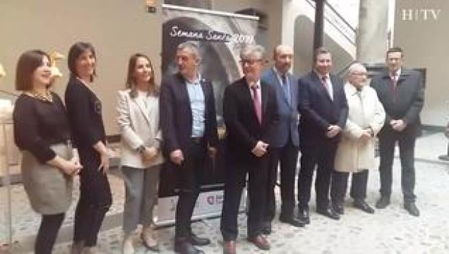 Este jueves se ha presentado la Semana Santa de Zaragoza 2019 en el Museo Pablo Gargallo de la capital aragonesa. La celebración comenzará el sábado 13 de abril y se prolongará hasta el domingo 21 de abril.