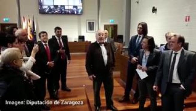 Todos los grupos han apoyado la declaración institucional para apoyar la jota como patrimonio de la Humanidad.