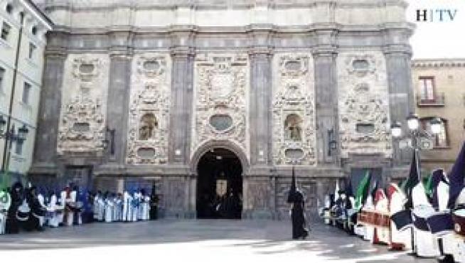 Procesión del pregón de la Semana Santa zaragozana