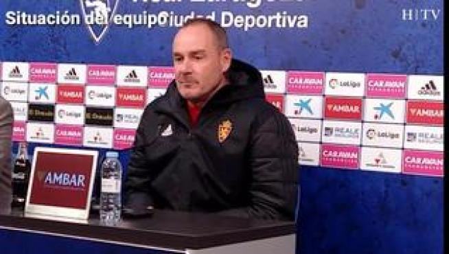El entrenador del Real Zaragoza, Víctor Fernández, ha analizado la situación de sus jugadores antes del partido contra el Córdoba, este domingo.