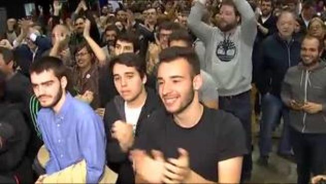 El partido independentista obtendría un total de 15 diputados con un 80% escrutado