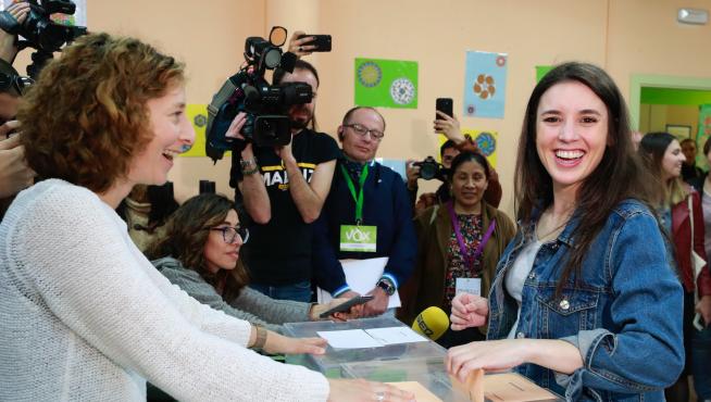 Irene Montero, candidata de Unidas Podemos al Congreso de los Diputados