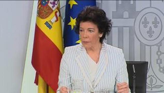 "Apostamos por unas elecciones libres e inmediatas y un proceso pacífico", ha enfatizado la portavoz del Gobierno