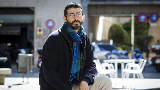 Álvaro Sanz, candidato de IU Aragón.