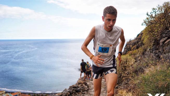 Daniel Osanz, primero en el Kilómetro Vertical de la Transvulcania 2019