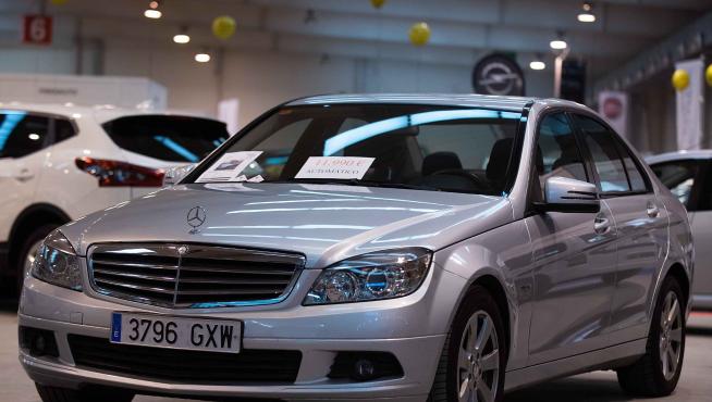 El Mercedes Clase C 200 CDI, en la Feria de Zaragoza.