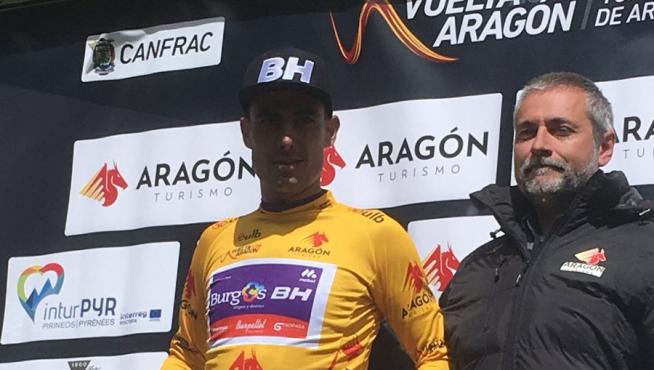 Jesús Ezquerra es el nuevo líder de la Vuelta Aragón.