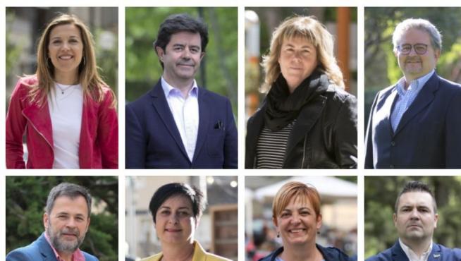 Candidatos a la alcaldía de Huesca.