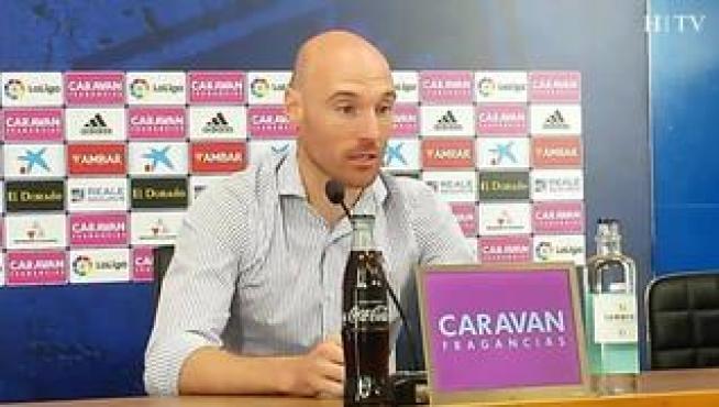 Gaizka Toquero, jugador del Real Zaragoza, se ha despedido este jueves de su carrera como futbolista.