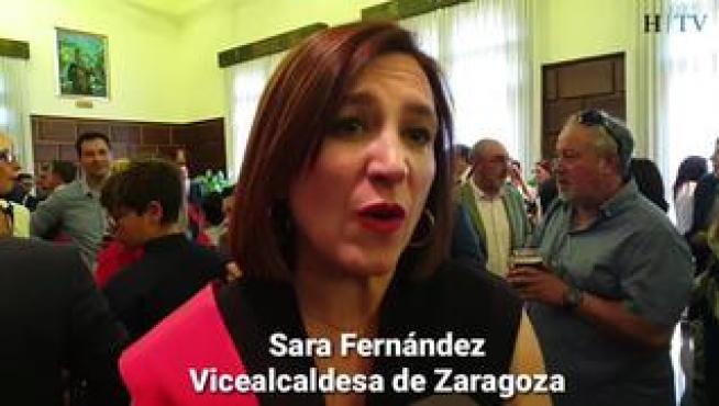 Sara Fernández (Cs) será la nueva vicealcaldesa de Zaragoza tras el acuerdo alcanzado entre PP, Ciudadanos y Vox.